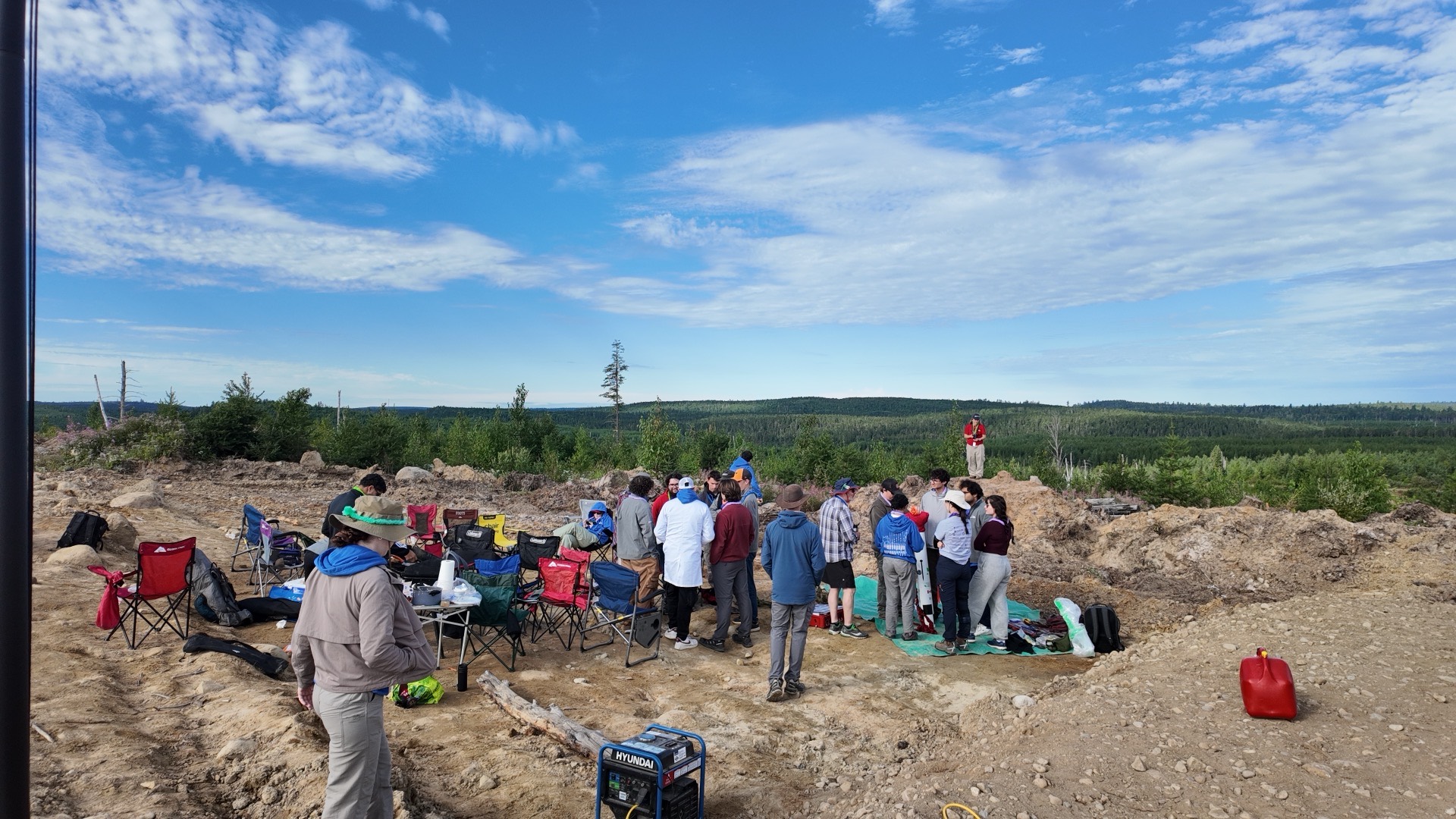 Range crowd