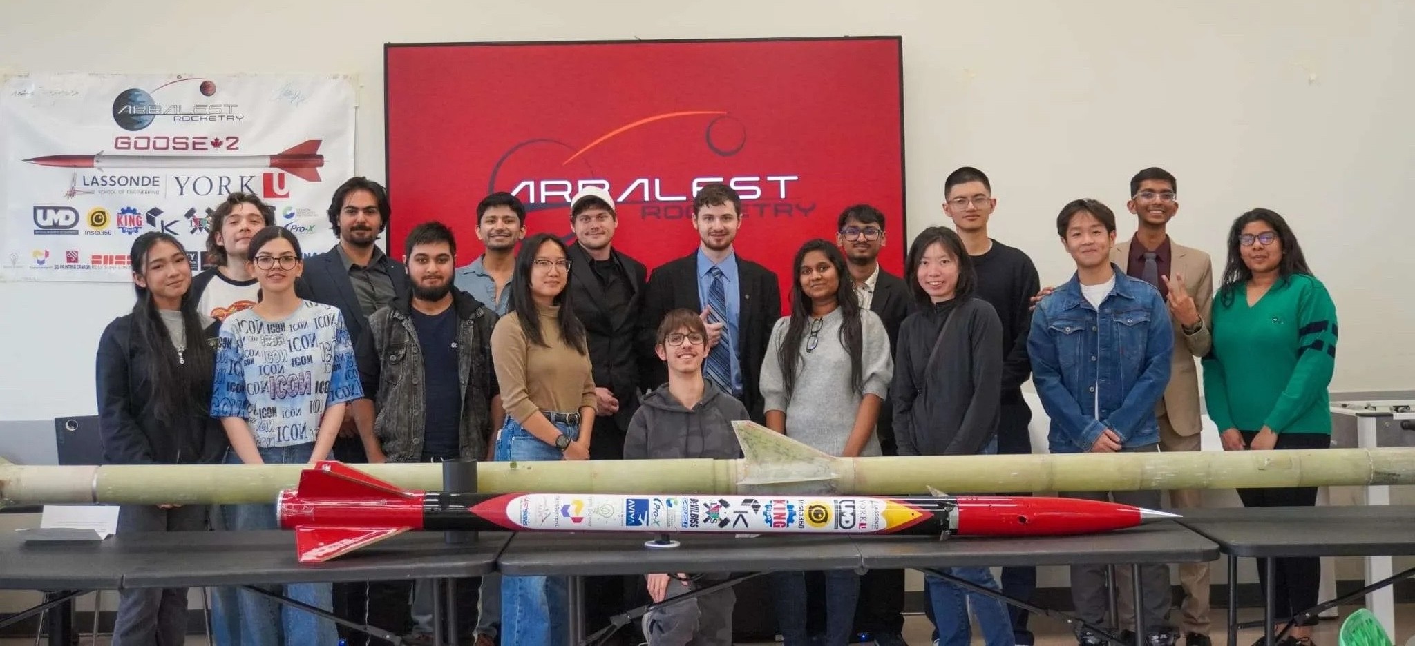 Crew on the pad